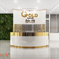 Thiết kế nội thất phòng khám da liễu và chăm sóc mẹ bé Bảo Hà